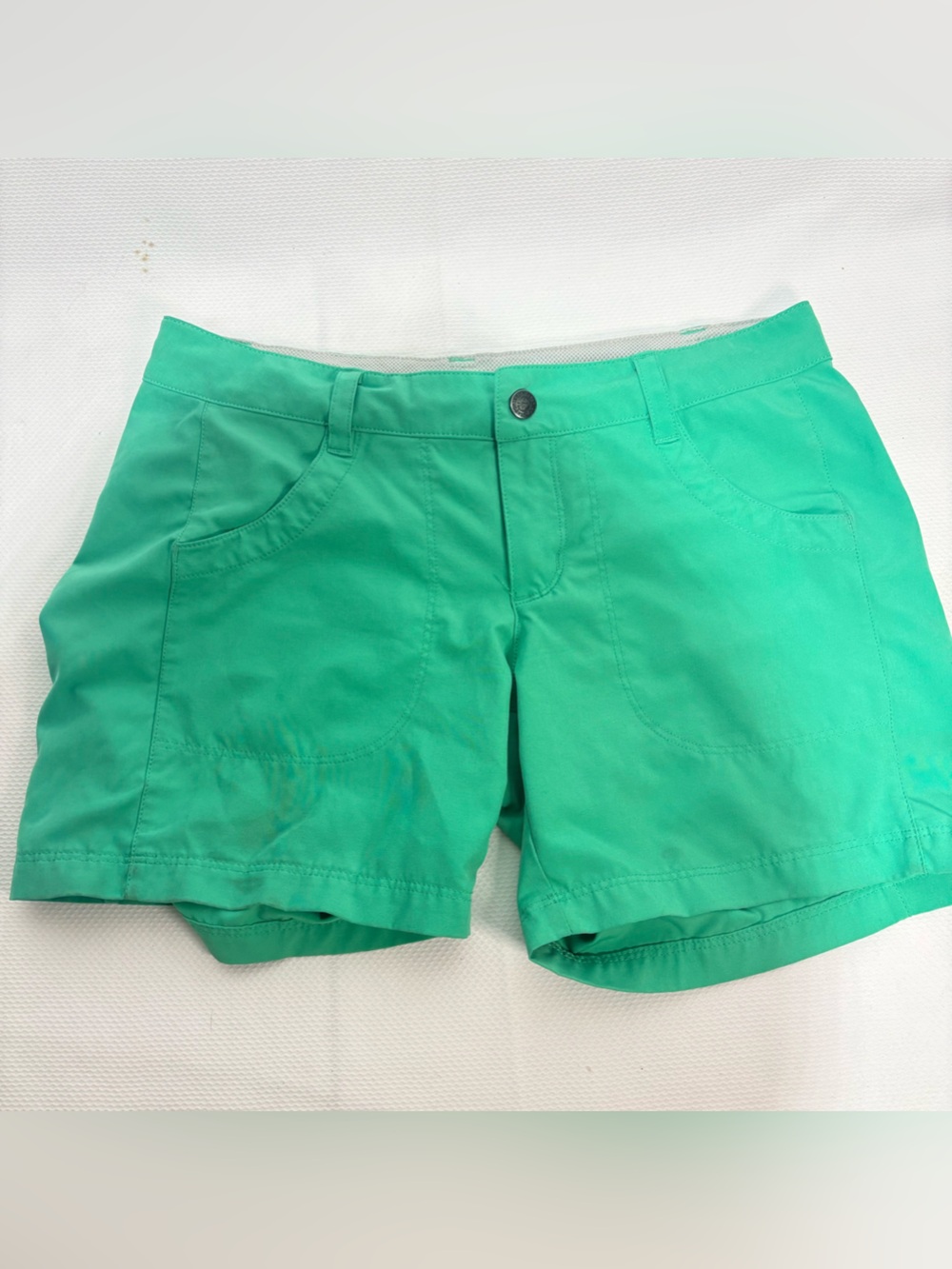 Patagonia Emerald Green Happy Hike Active Trail Shorts